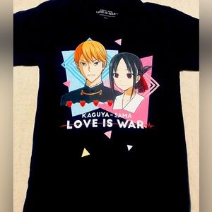 New Hot Topic Kaguya Sama Love Is War Anime Shirt Woman’s Small Tee T-Shirt